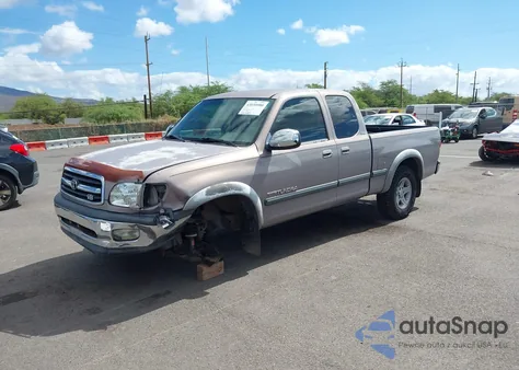 2000 Toyota Tundra Sr5 V8 из США, поврежденный, VIN 5TBRT3414YS006565